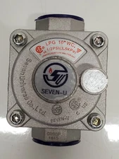 Seven Universe Gas Regulator Model GR60P #1815 LPG 1/2PSI 10 WC Grill