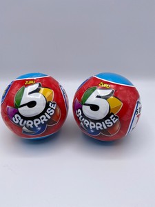 5 surprise pink mystery capsule collectible toy by zuru
