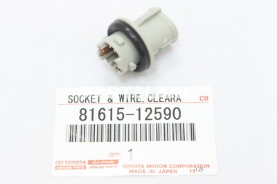 YOSA ライトケープ Toyota 81615-12590 OEM Genuine SOCKET & WIRE, BACK-UP LAMP