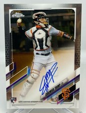 Chadwick Tromp 2021 Topps Chrome Rookie RC Auto Autograph #RA-CT Giants 