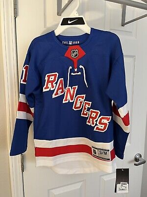 New York Rangers Igor Shesterkin Authentic Jersey Size Youth S/M