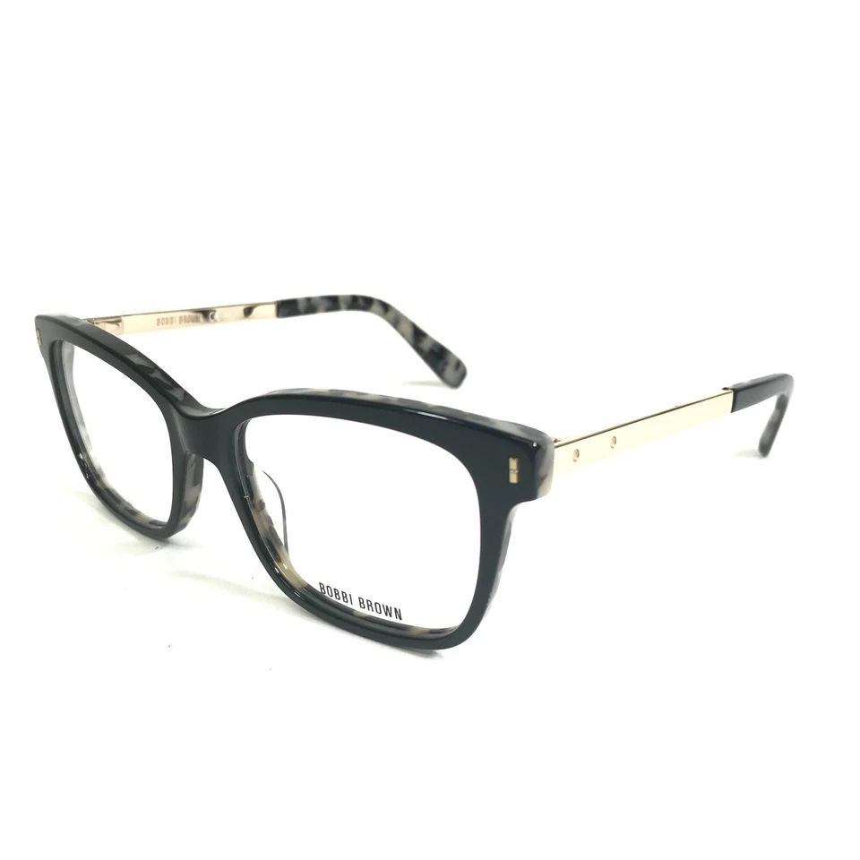 Monturas de gafas Bobbi marrón THE CHARLIE WR7 negro tortuga dorado 51-17-140 Foto 4 de 4