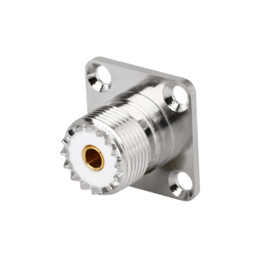 Pezzi UHF SO239 Femmina A UHF Femmina Connettore Dritto Per UHF