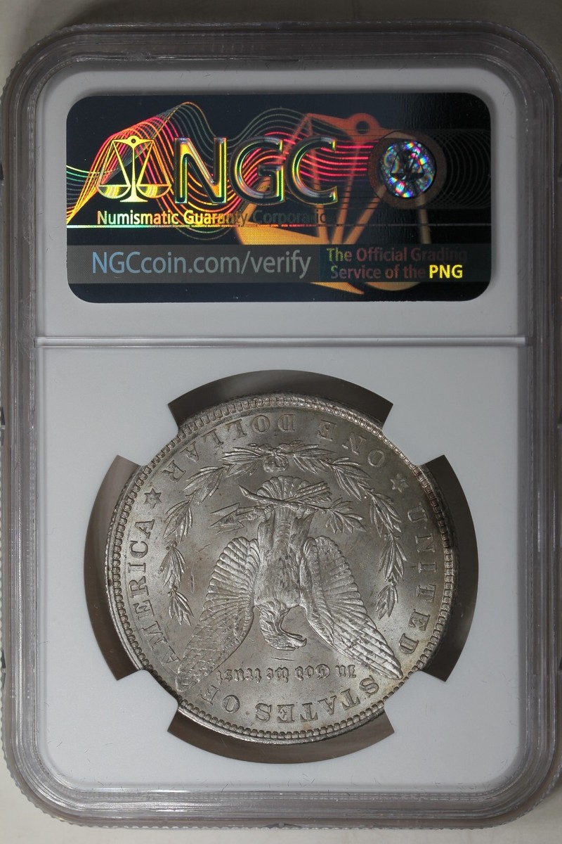 1900 $1 NGC MS63 Morgan Silver Dollar, Miss Liberty Head Dollar