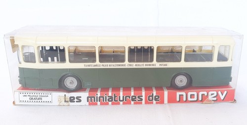 Norev France 1:43 SAVIEM SC10 AUTOBUS PASSENGER BUS #98 Serie G MIB'77 TOP RARE - Bild 11 von 13