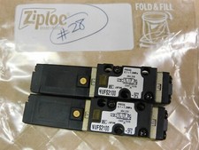 SMC NVFS2100-5FZ Solenoid Valve Pilot One-way, 24 VDC, 1.8", Air, 145 PSI lot-28