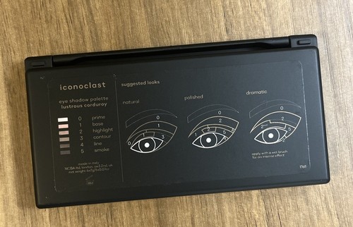 CODE 8 Iconoclast Eye Shadow Palette Lustrous Corduroy Browns NIB Retail $60 - Picture 7 of 8