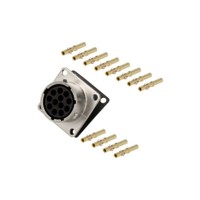 RT0014-12SNH-K Steckverbinder: Rund Serie: RT360 Buchse Weiblich Pin: 12 13A Amp