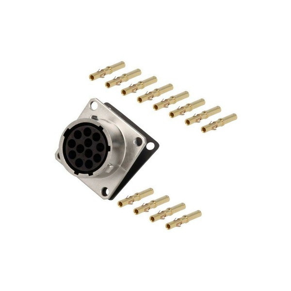 RT0014-12SNH-K Steckverbinder: Rund Serie: RT360 Buchse Weiblich Pin: 12 13A Amp-image