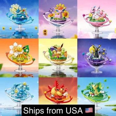 Keeppley Pokemon Eevee Series Building Blocks - Ships From USA