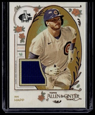 2024 Topps Allen & Ginter #AGR-IH Ian Happ Full-Size Relics B
