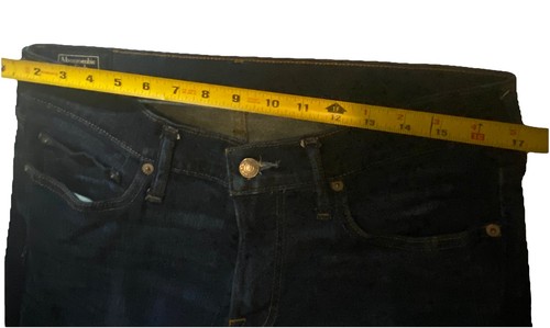 Pair of Abercrombie & Fitch Jeans Men 31x32 Skinny Fit Straight Denim PAIR OF 2 - Foto 4 di 12