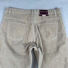 Vintage Polo Ralph Lauren Corduroy Pants Mens 36x30 Beige Sport Trousers 90s NOS