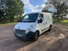 RENAULT MASTER VAN SL28 DCI 100 PS 2013 63 PLATE LONG MOT WHITE PART EX TO CLEAR
