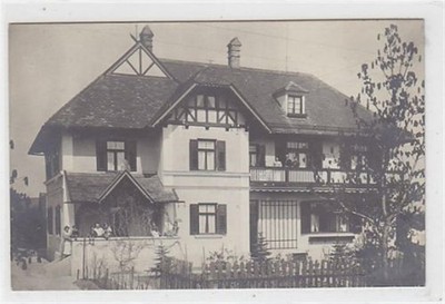 39045007 - Seltene Fotokarte von einem einzelnen Haus in Deisenhofen. gelaufen.