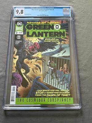 The Green Lantern Season 2 #2 CGC 9.8 NM Grant Morrison Liam Sharp HBO series
