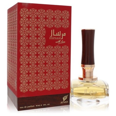 Afnan Mirsaal With Love by Afnan Eau De Parfum Spray 3 oz / e 90 ml