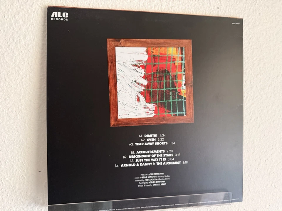 Action Bronson the Alchemist Lamb Over Rice EP Black Vinyl - Image 2 of 2