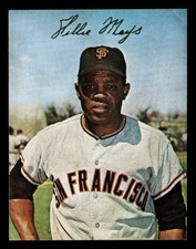 1983 Starliner Stickers Willie Mays San Francisco Giants