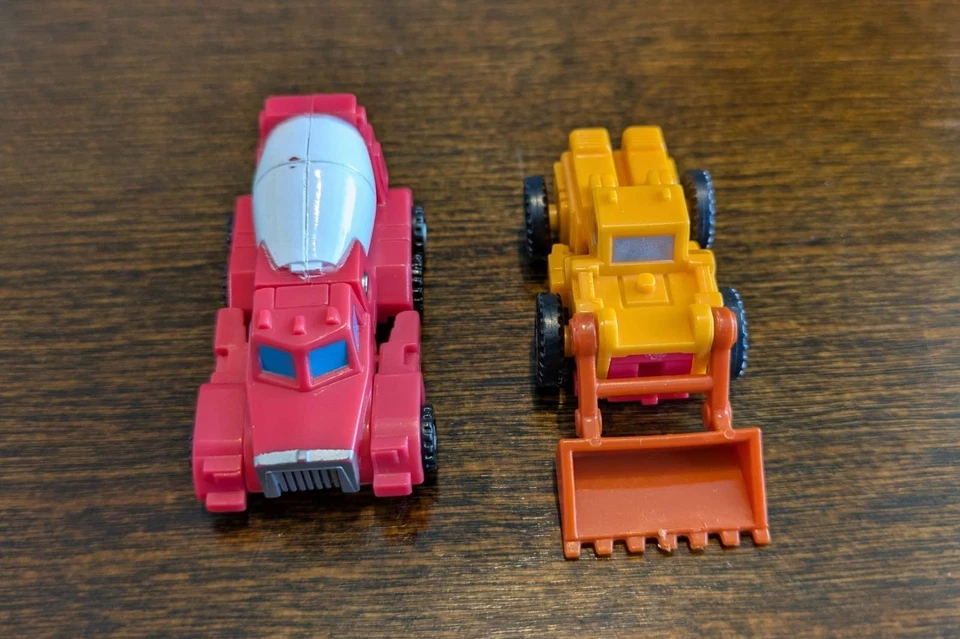 Transformers G1 Micromasters Construction Patrol Complete Set 1989 Vintage - Image 3 of 4