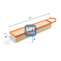 UFI Luftfilter 30.400.00 Filtereinsatz FüR Peugeot 207 SW 308 1 208 Partner 508