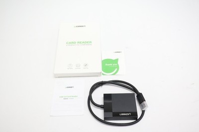 UGREEN USB 3.0 Card Reader 4-in-1 Adapter for SD MicroSD CF MS Windows Mac NEW