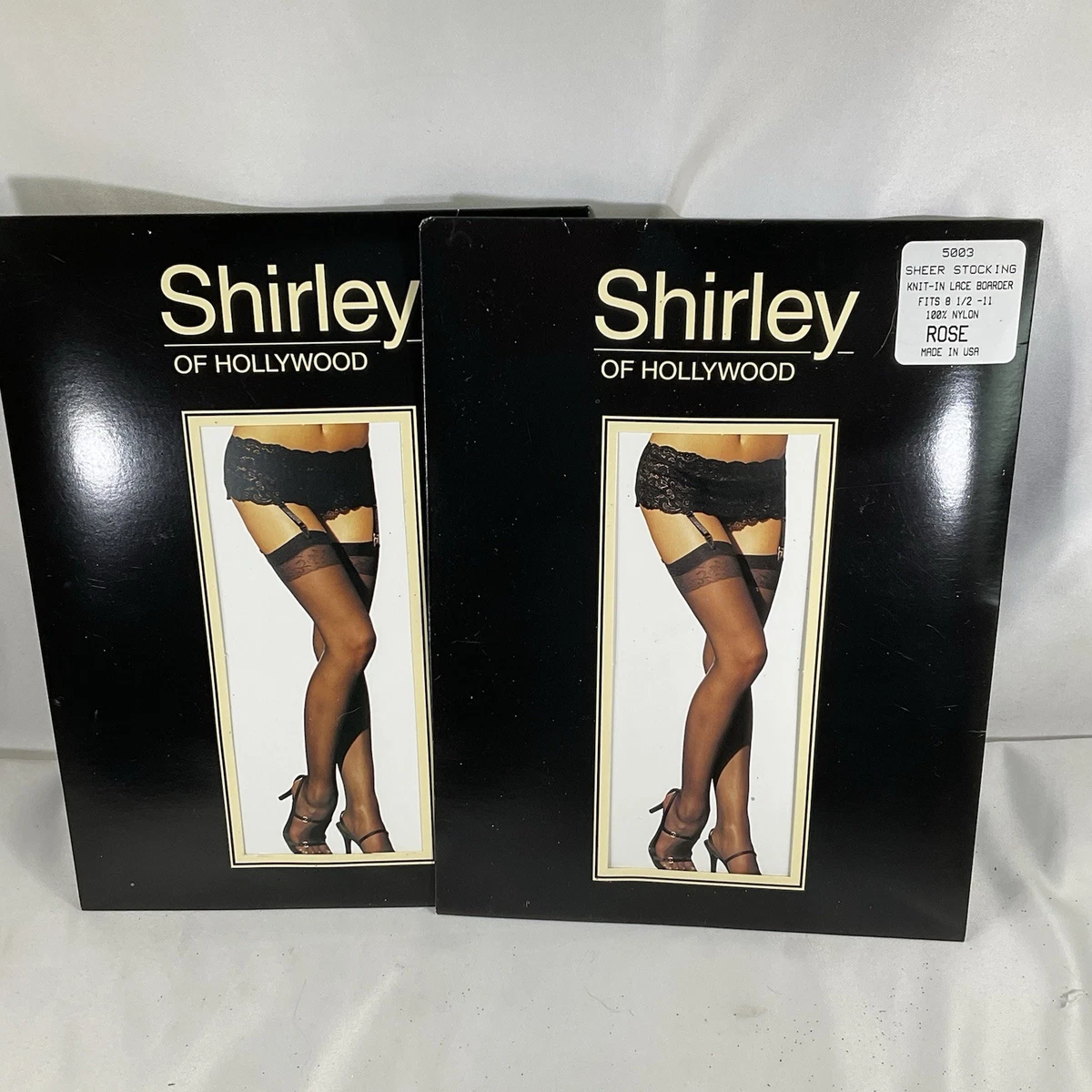 Shirley of Hollywood IS-90026 Calze autoreggenti con parte superiore in