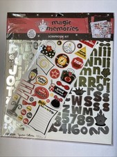 Creative Imaginations Magic Memories 12x12 Scrapbook Kit 229 Pcs Stickers Paper