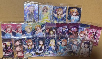 Bushiroad Love Live Wafer Cards Trading Card Unopened Authentic Rare