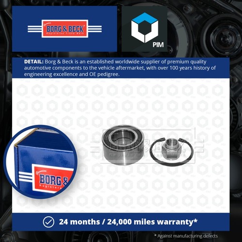 Wheel Bearing Kit fits PEUGEOT 208 Mk1 Front 12 to 19 B&B 335072 335086 335092 - 第 1/3 張圖片
