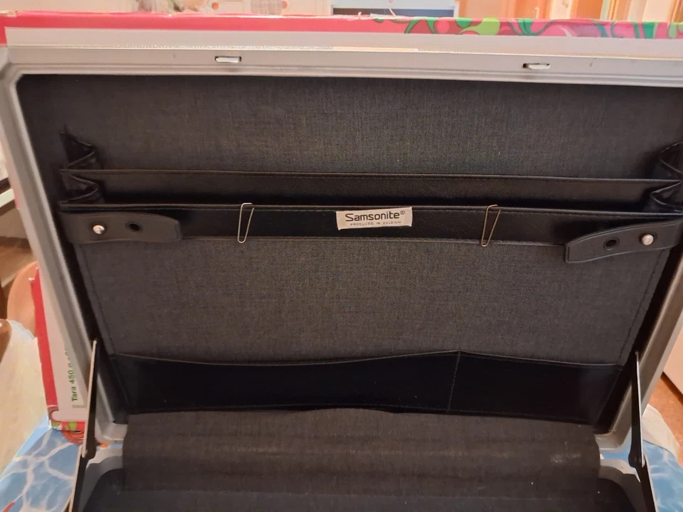 Valigetta anni ‘70 80 Samsonite Originale 24 ore Rigida. - Imagen 3 de 4