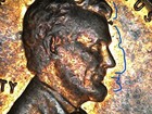 1977-P penny with errors - offcenter &  head shadows — photo 3