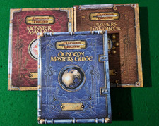 3.5 CORE RULE BUNDLE Dungeon Masters Guide Players Handbook Monster Manual
