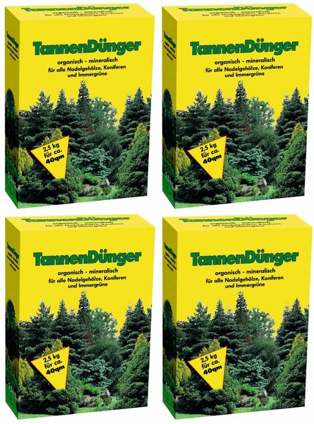 Gpi TannendüNger 10Kg 4X 2,5Kg B-Ware Koniferen Tannen Hecken Strauch DüNger-image