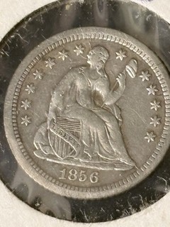 1856 O Seated Liberty Half Dime Stunning! Scarce Date No Reserve See Pictures