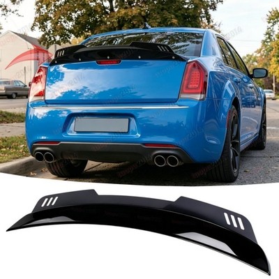 FOR CHRYSLER 300 300C 300S 2011-2023 W/ WICKERBILL REAR WICKER BILL SPOILER WING