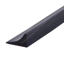 200cm Silicone Water Stopper Dam Flexible Bathroom Shower Barrier Black