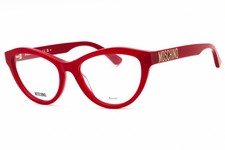 MOSCHINO MOS623 C9A Eyeglasses Red Frame 52mm