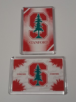 NFL American College Football Stanford Cardinal Acryl Kühlschrankmagnet 2er Set