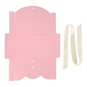 10 PCS Rectangle Gift Box with Ribbon Bowknot Scarves Shirt Lingerie Wrapping...