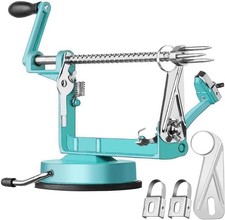 Apple Peeler Slicer Corer W/ Stainless Steel Blades & Powerful Suction Base