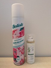 2 x Champú Seco - Batiste Eden Bloom 200 ml y Klorano con Avena y Ceramida 50 ml