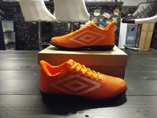 Indoor Football Boots. Umbro Orange UK size 5