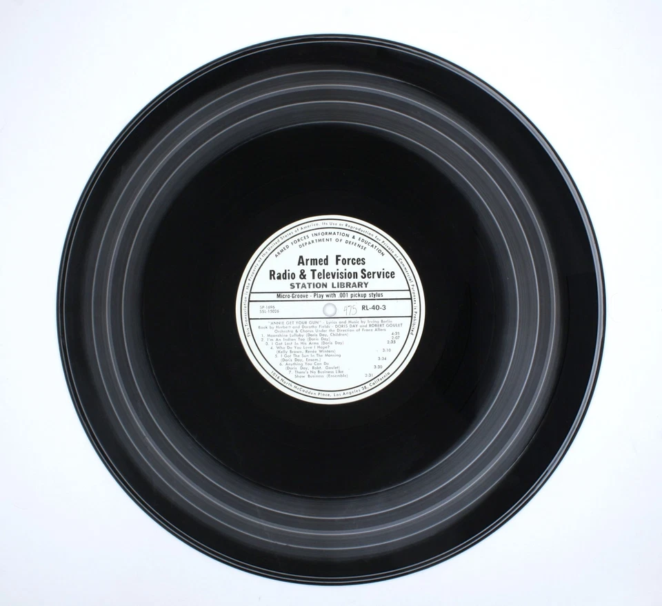 1967 AFRTS Doris Day Robert Goulet Annie Get Your Gun Armed Forces Transcription - Image 3 of 4