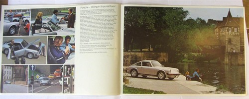 PORSCHE 911 911S & CARRERA LF Car Sales Brochure For 1975 - Picture 10 of 12