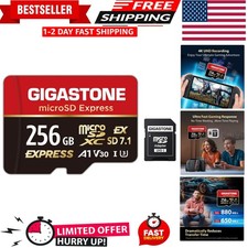 Designed for Switch 2  256GB microSD Express, MicroSDXC Express Memory Card S...