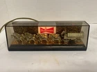 Budweiser Cash Register Topper Light Vintage Beer Sign Ad Bud CLYDESDALES HORSES