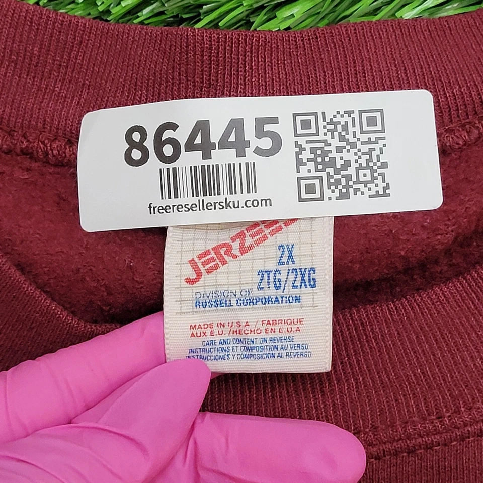 Vintage 1995 Native-American Wolf Sweatshirt Womens 2XL 25x26 Boxy - Image 4 of 4