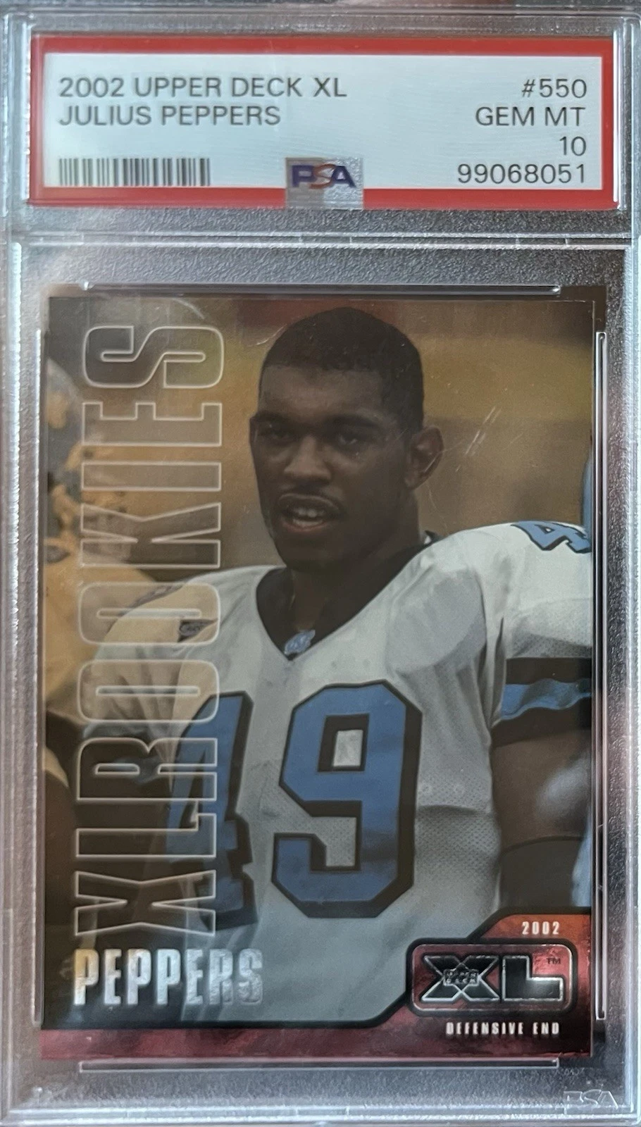 Julius Peppers Upper Deck XL #550 Base