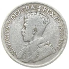 1936 Canada 25 Cents Silver Coin *Low Mintage*